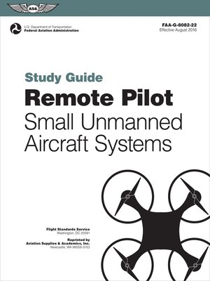 cover image of Remote Pilot sUAS Study Guide (2024)